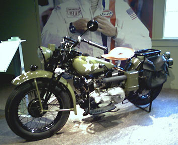 Indian WWII U.S. Military Model motorcycle